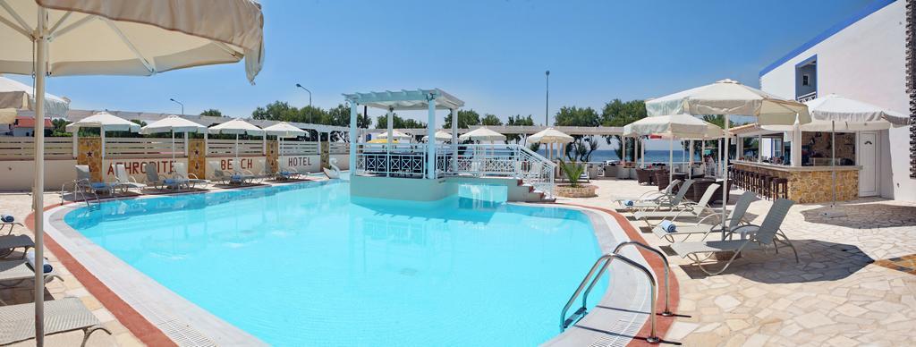 Aphrodite Beach Hotel Vatera Bagian luar foto